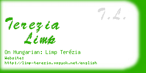 terezia limp business card