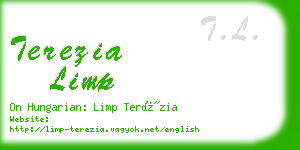 terezia limp business card